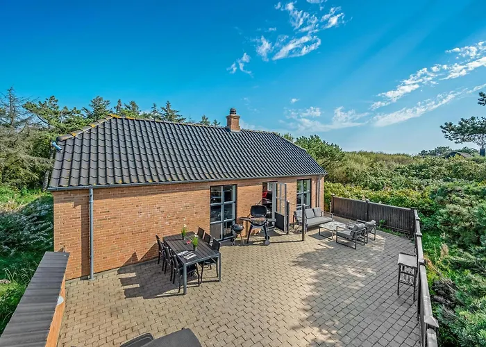 Beautiful With And Sauna, Close To The North Sea And The Center Of Sondervig 度假居 灵克宾